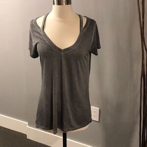 Gray Treasure & Bond Short Sleeve T-shirt